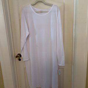 NWT LuLaRoe White Debbie Dress